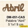 PALABRA ABRIL 5´1x1´8CM