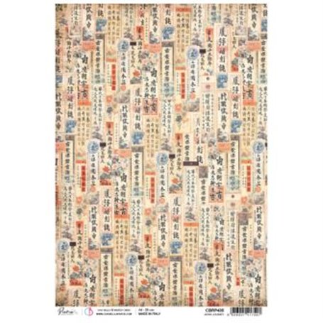 Papel de Arroz A4 Piuma Flower Festival