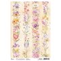 Papel de Arroz A4 Floral Frangance