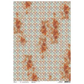 Papel de Arroz Piuma Corrosion Grating A3