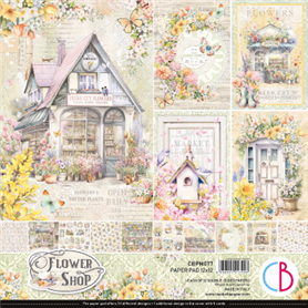 Colección Ciao Bella Floristería Paper Pad 12"x12"