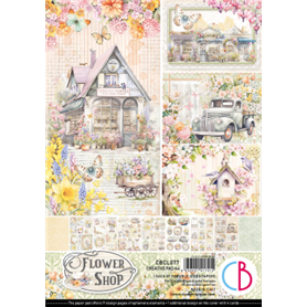 Colección Ciao Bella Floristería Creative Pad A4 