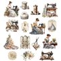 Die Cuts PFY "L´ATELIER COLLECTION" 16 piezas.