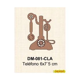 SILUETA TELEFONO 6x7´5CM