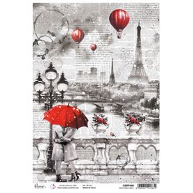 Papel de Arroz A4 White Magic Paris