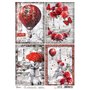 Papel de Arroz A4 Paris Je T´Aime Cards