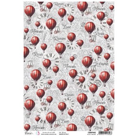 Papel de Arroz A4 Velvet Dreams