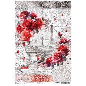 Papel de Arroz A4 Parisian Wonderland