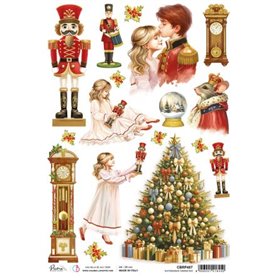 Papel de Arroz A4 Nutcracker character