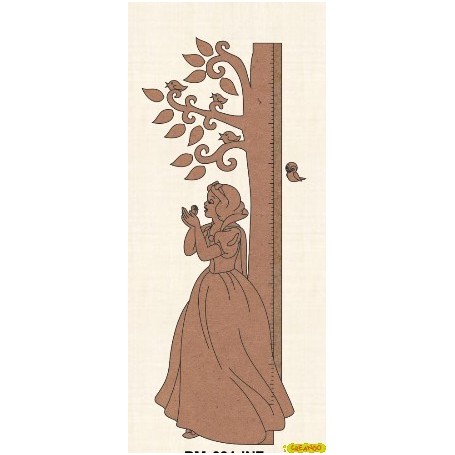MEDIDOR BLANCA NIEVES 1mx35CM