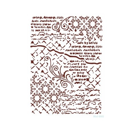 Miss Stencils MNL005 28x21cm