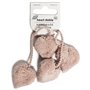 HEART DOBLE pompon 2pcs