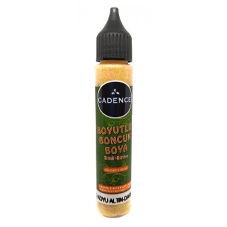 Pintura Cadence Glitter Dimensional ORO DIP450