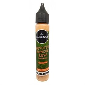 Pintura Cadence Glitter Dimensional ORO MEDIO DIP449