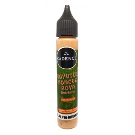 Pintura Cadence Glitter Dimensional ORO MEDIO DIP449