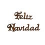 Frase Feliz Navidad 1x8cm aprox.