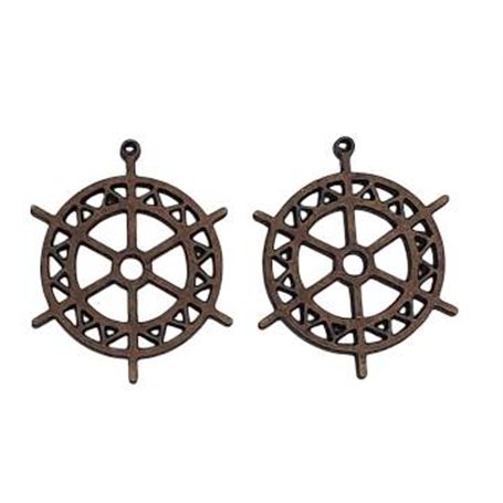Pendientes Etnicos DM Timon 3x3cm