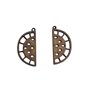 Pendientes Etnicos DM Sandia 3x1,5cm