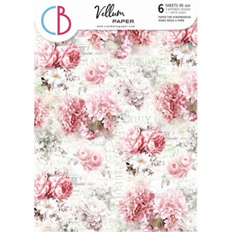 Papel Vellum Timeless Memories A4 6 Hojas