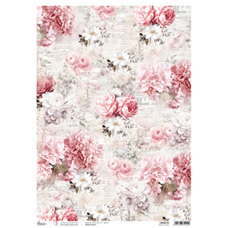 Papel de Arroz Piuma Timeless Bloom A3