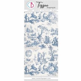 Tissue Paper Toile de Jouy 69x49cm