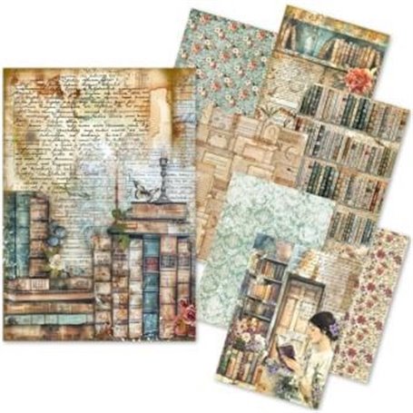 Rice Paper Mixed BOOK LOVERS A5