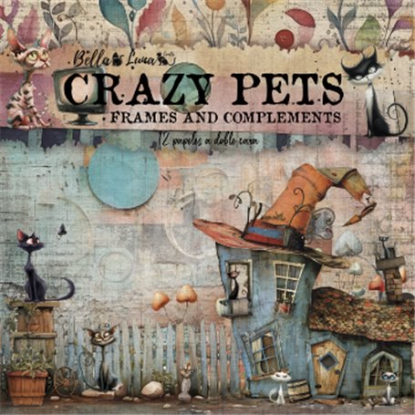 CRAZY PETS FRAMES AND COMPLEMENTS COLLECTION 12X12" 