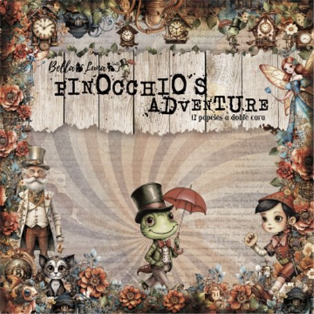 PINOCCHIO´S ADVENTURE COLLECTION 12X12" BELLALUNA