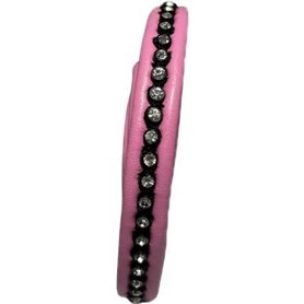 Cordon Simil Con Strass Rosa 10mm (precio cm.)