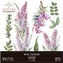 Decor Transfers Lilas 30x30cm. 2 Hojas.