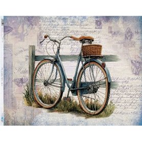 Papel De Arroz Vintage bike V 54x70cm