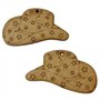 Cojunto Silueta DM Sombrero Cowboy 5x3cm