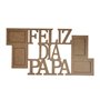 Marco Fotos "Feliz Día Papá" 20,5x38cm.