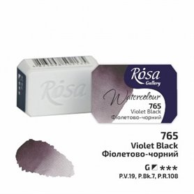 Acuarela ROSA GALLERY  Violet Black 765 2,5ml