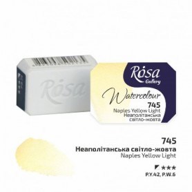 Acuarela ROSA GALLERY Naples Yellow Rose 745 2,5ml
