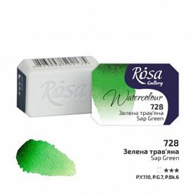 Acuarela ROSA GALLERY Sap Green 728 2,5ml