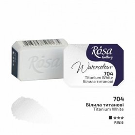 Acuarela ROSA GALLERY Titanium White 704 2,5ml