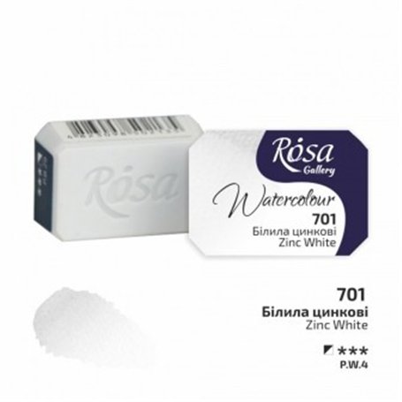 Acuarela ROSA GALLERY Zinc White 701 2,5ml