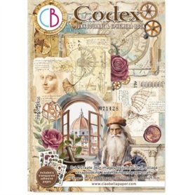 Efímeras Junk Journal Codex A4 32/Pkg
