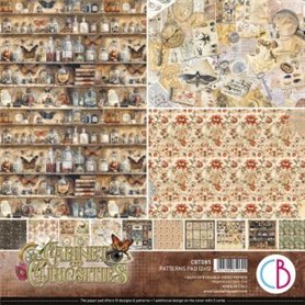 Coleccion Ciao Bella "Cabinet of curiosities" Paper Pad 12"x12"