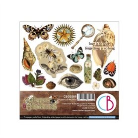 Colección Ciao Bella Cabinet of curiosities Cut Pad 6"x6"