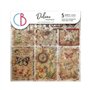 Deluxe Cabinet of curiosities Paper Pearl y Copper A4 5/Pkg