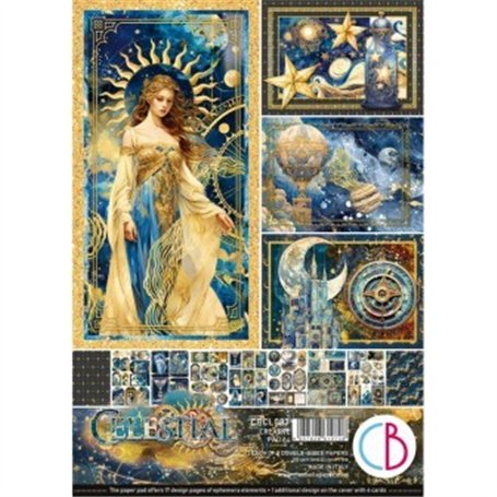 Colección Ciao Bella "Celestial" Pad A4