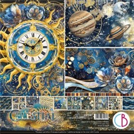 Coleccion Ciao Bella "Celestial" Paper Pad 12"x12"