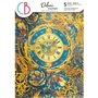 Pack Deluxe Celestial Paper Gold A4 5/Pkg
