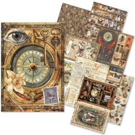 Rice Paper Mixed Cabinet of Curiosities A5