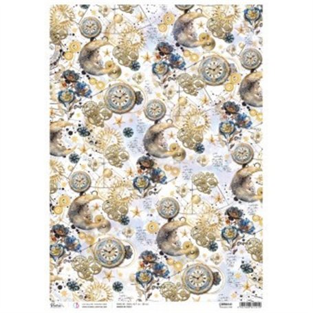 Papel de Arroz Timeless time A3