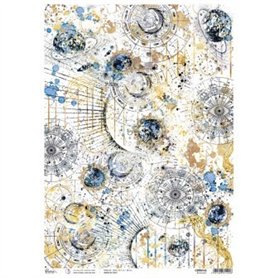 Papel de Arroz Astronomy A3