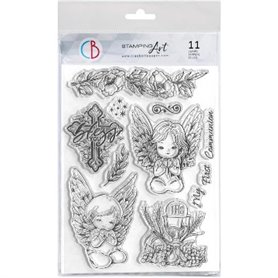 Set Sello Stamping Holy Day 20x15cm
