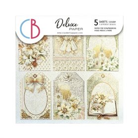 Deluxe Blessing Day Paper Pearl y Copper A4 5/Pkg